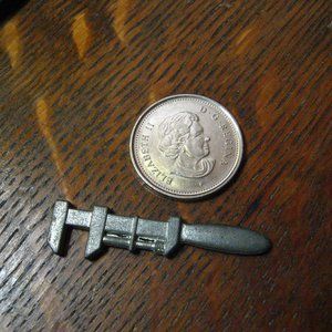 🔧 Dollhouse Miniature Vintage Monkey Wrench